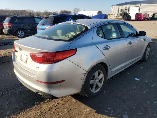 KNAGM4A71E5468316 - 2014 KIA OPTIMA LX BEIGE photo 4