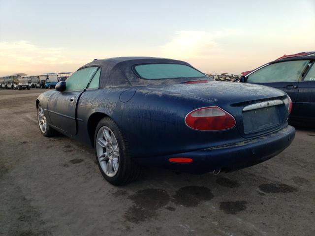 SAJDA42C92NA24322 - 2002 JAGUAR XK8 BLUE photo 3