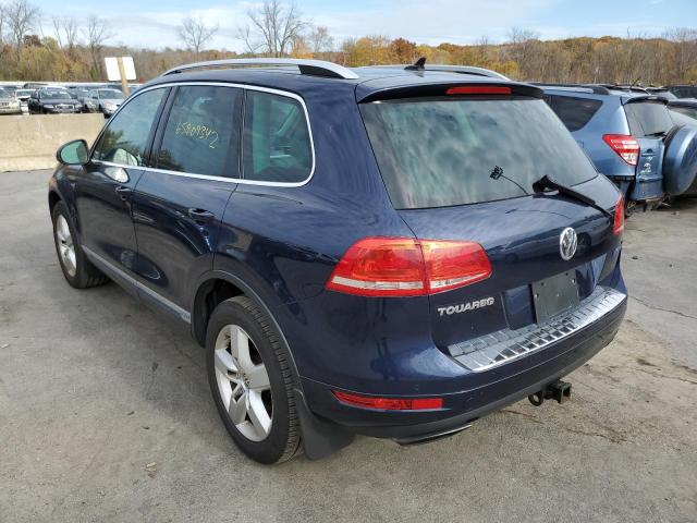 WVGFG9BP7BD004073 - 2011 VOLKSWAGEN TOUAREG HY BLUE photo 3