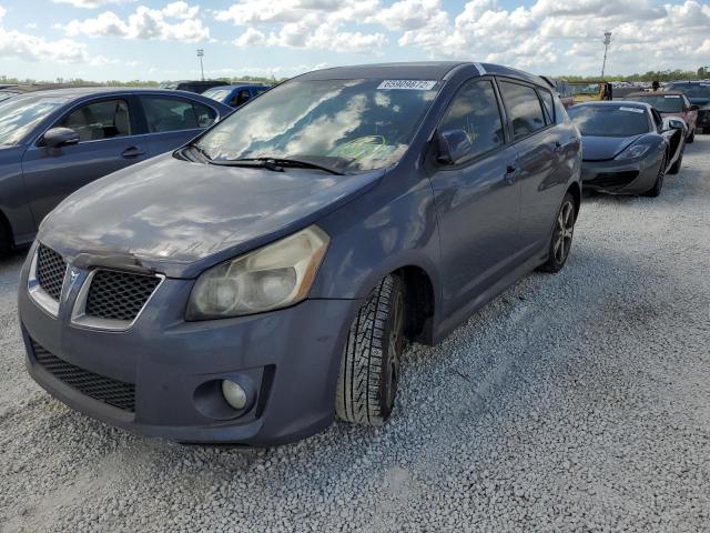 5Y2SR67039Z410730 - 2009 PONTIAC VIBE GT GRAY photo 2