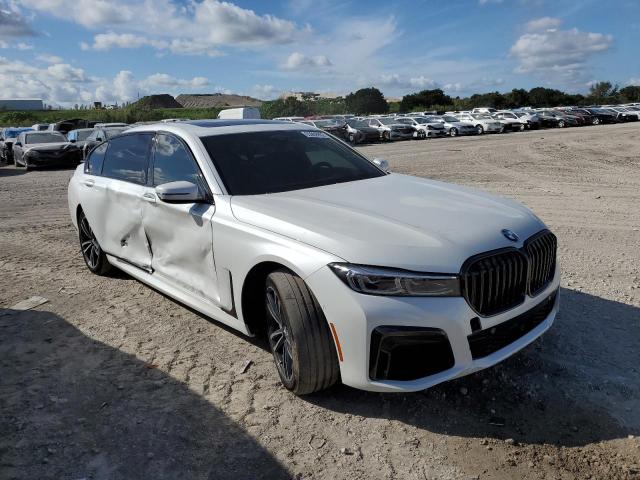 WBA7U2C02MCG50124 - 2021 BMW 750 XI WHITE photo 1