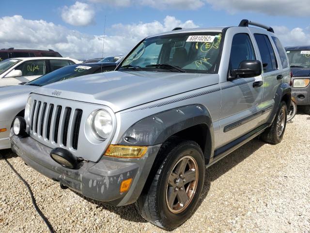 1J4GK38K15W683227 - 2005 JEEP LIBERTY RE Gümüş foto 2