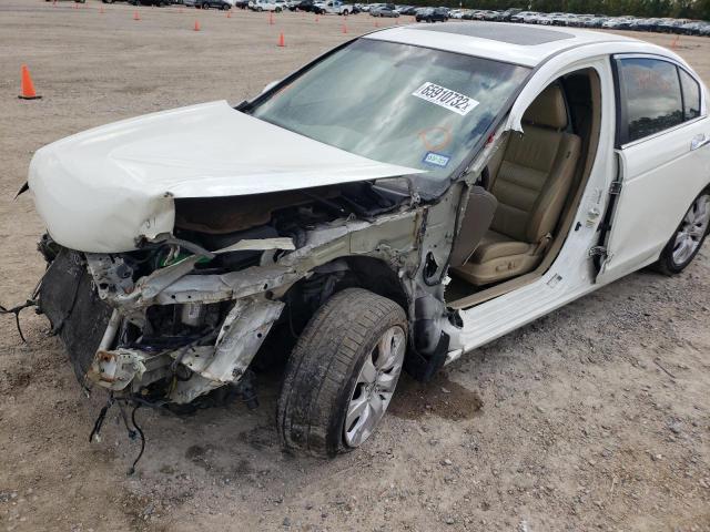 1HGCP36878A040705 - 2008 HONDA ACCORD EXL WHITE photo 9