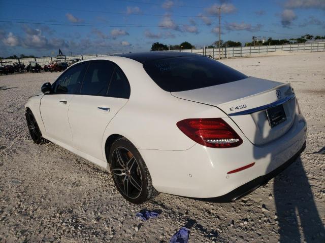 WDDZF6JB4KA495461 - 2019 MERCEDES-BENZ E 450 4MAT WHITE photo 3