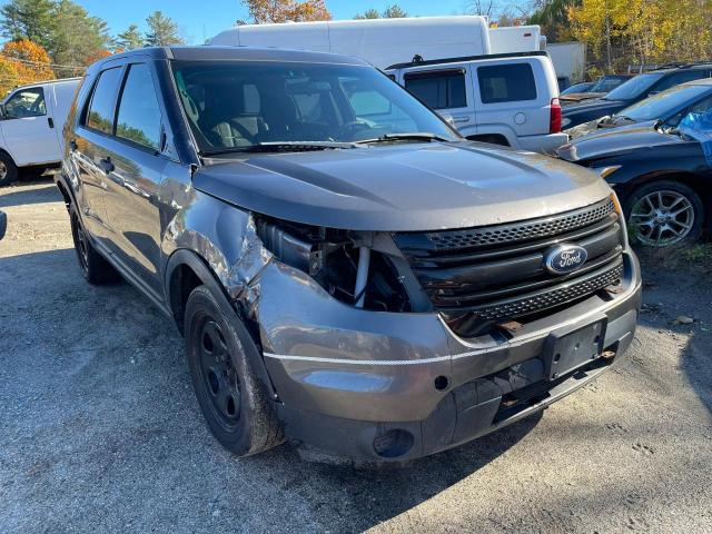1FM5K8AR8DGA38631 - 2013 FORD EXPLORER P CHARCOAL photo 1