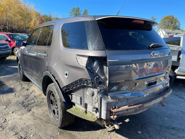 1FM5K8AR8DGA38631 - 2013 FORD EXPLORER P CHARCOAL photo 2
