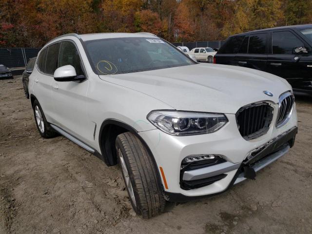 5UXTR9C54KLE12133 - 2019 BMW X3 XDRIVE3 WHITE photo 1