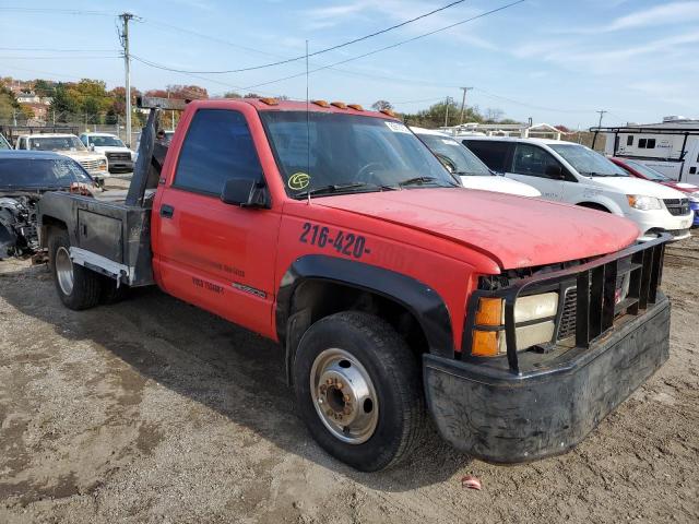 1GDJK34N3PE563462 - 1993 GMC SIERRA K35 RED photo 1