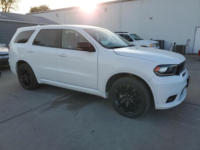 1C4RDHDG9KC820418 - 2019 DODGE DURANGO GT WHITE photo 4