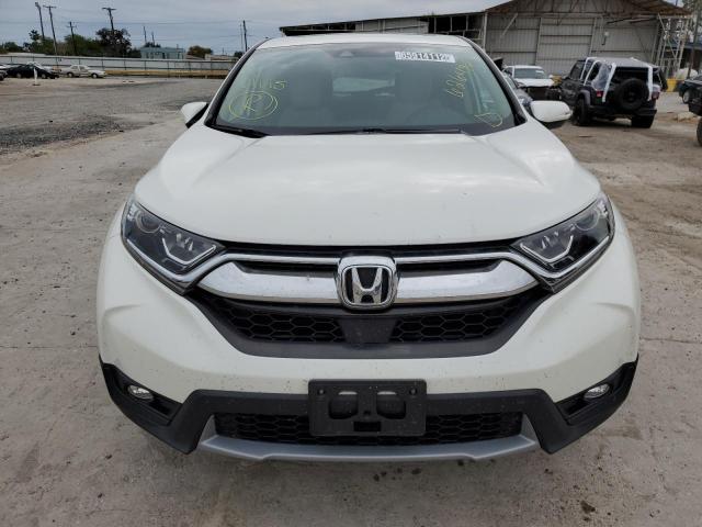 2HKRW2H85JH626482 - 2018 HONDA CR-V EXL WHITE photo 9