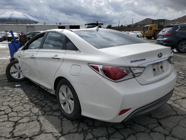 KMHEC4A45DA093180 - 2013 HYUNDAI SONATA HYB WHITE photo 3