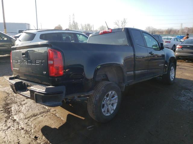 1GCHSCEA8M1221006 - 2021 CHEVROLET COLORADO L BLACK photo 3