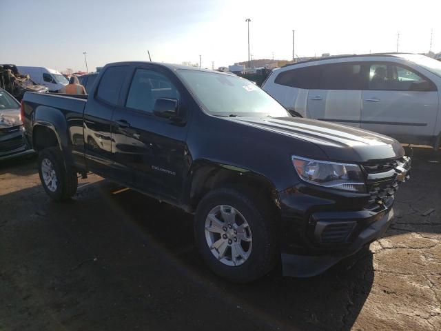 1GCHSCEA8M1221006 - 2021 CHEVROLET COLORADO L BLACK photo 4