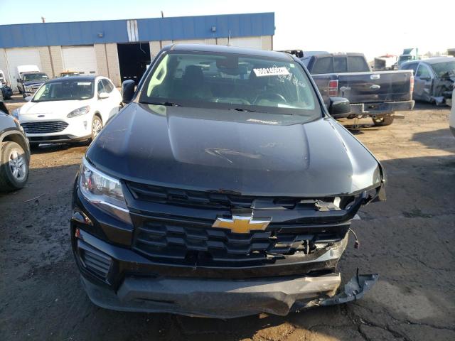1GCHSCEA8M1221006 - 2021 CHEVROLET COLORADO L BLACK photo 5