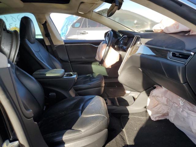 5YJSA1H28EFP68383 - 2014 TESLA MODEL S Կապույտ լուսանկար 5