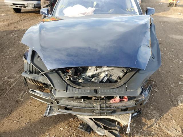 5YJSA1H28EFP68383 - 2014 TESLA MODEL S Կապույտ լուսանկար 9