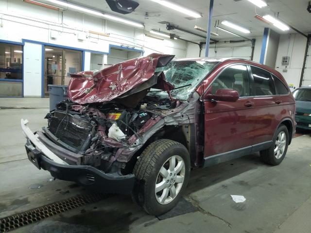 JHLRE48769C009415 - 2009 HONDA CR-V EXL MAROON photo 2