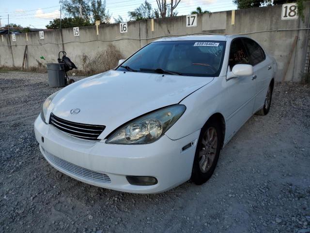 JTHBF30G430109473 - 2003 LEXUS ES 300 WHITE photo 2