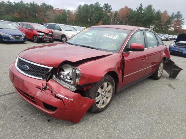 1FAFP24175G129071 - 2005 FORD FIVE HUNDR RED photo 2