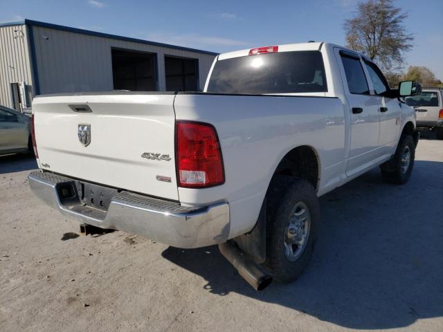 3C6UD5CL4CG158454 - 2012 DODGE RAM 2500 S WHITE photo 4