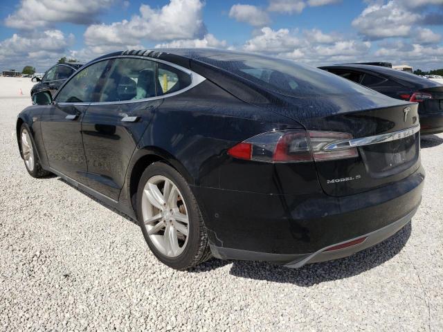 5YJSA1S18EFP64236 - 2014 TESLA MODEL S Սև լուսանկար 3