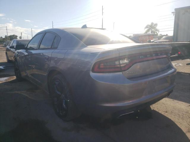 2C3CDXHG6GH180056 - 2016 DODGE CHARGER SX GRAY photo 3