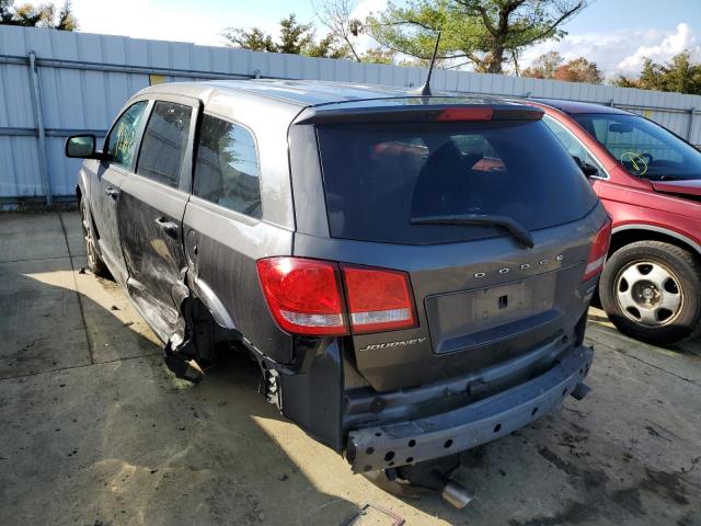 3C4PDCEG3JT466911 - 2018 DODGE JOURNEY GT GRAY photo 3