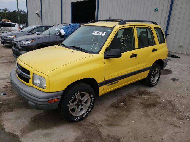 2CNBJ13C926938991 - 2002 CHEVROLET TRACKER YELLOW photo 1