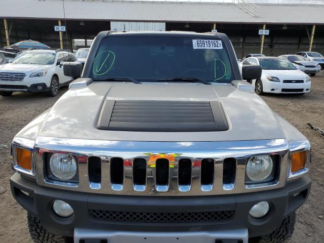 5GTEN13E488114075 - 2008 HUMMER H3 BEIGE photo 9