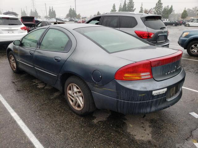 2B3HD46RXYH446735 - 2000 DODGE INTREPID BLUE photo 3