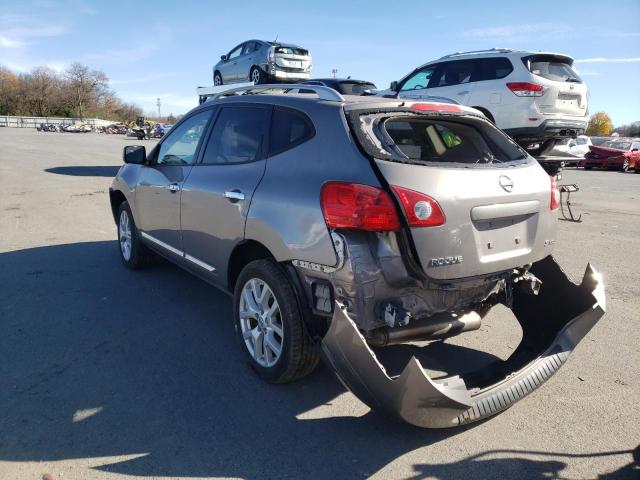 JN8AS5MT9CW276389 - 2012 NISSAN ROGUE S GRAY photo 3