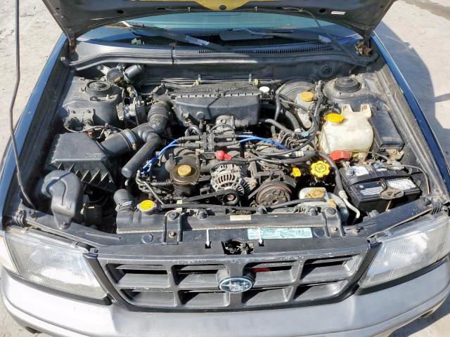 JF1SF6550XG705936 - 1999 SUBARU FORESTER S BLACK photo 7