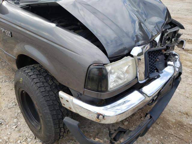 1FTZR45E94PA65032 - 2004 FORD RANGER SUP GRAY photo 9