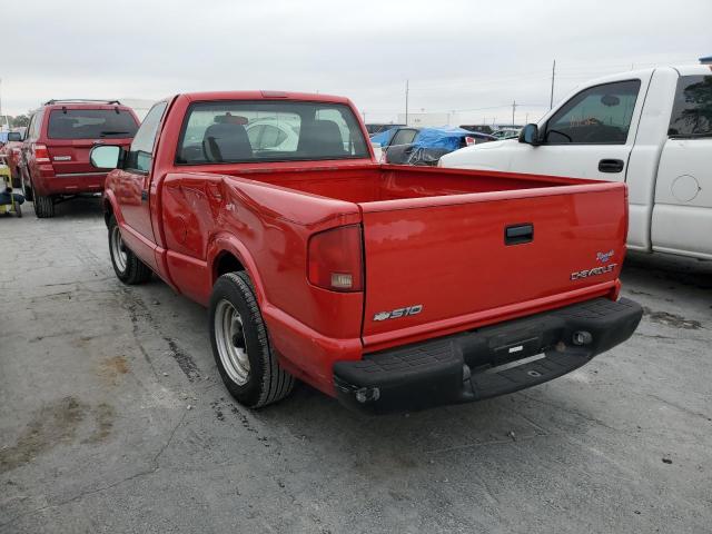 1GCCS14H538204747 - 2003 CHEVROLET S TRUCK S1 RED photo 3