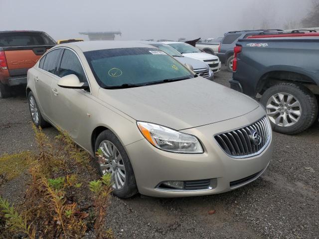 2G4GR5EC8B9183933 - 2011 BUICK REGAL CXL GOLD photo 1