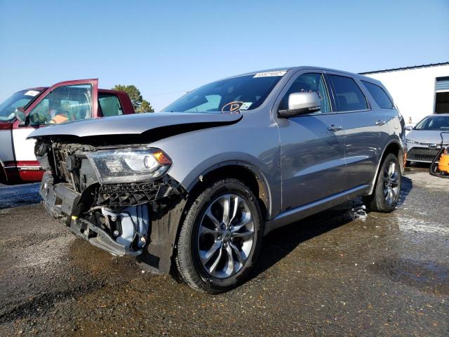 1C4RDHDG5KC779236 - 2019 DODGE DURANGO GT SILVER photo 2