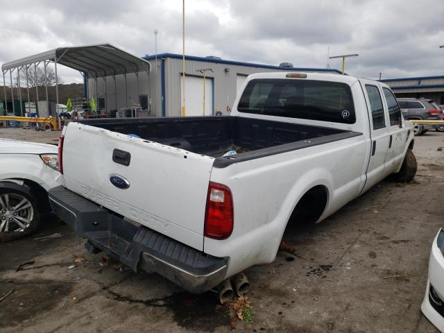 1FTWW30R28EA18314 - 2008 FORD F350 SRW S WHITE photo 4