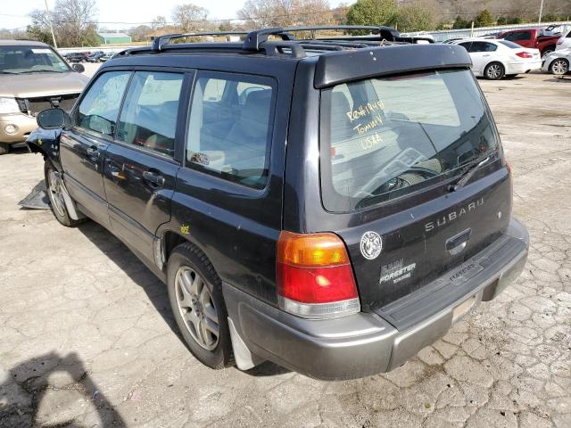 JF1SF6554WH766036 - 1998 SUBARU FORESTER S შავი ფოტო 3