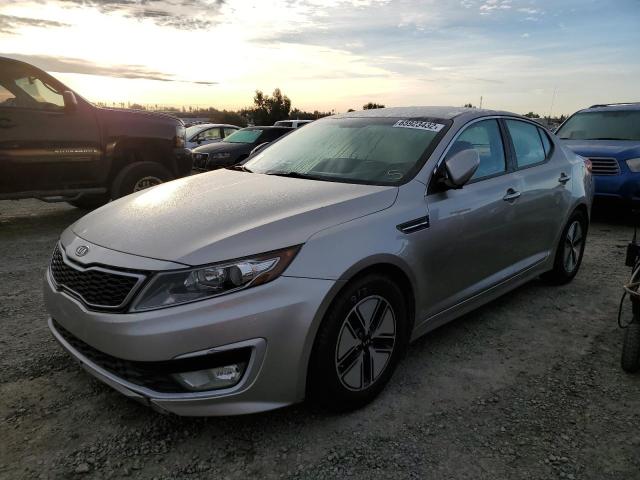 KNAGM4AD3B5005904 - 2011 KIA OPTIMA HYB GOLD photo 2