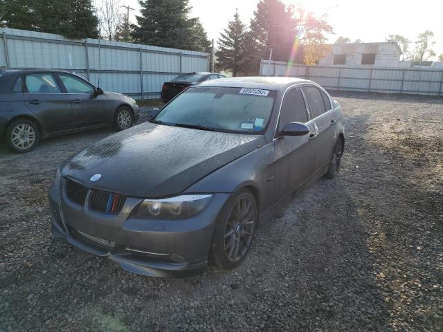 WBAVD535X8A009676 - 2008 BMW 335 XI GRAY photo 2