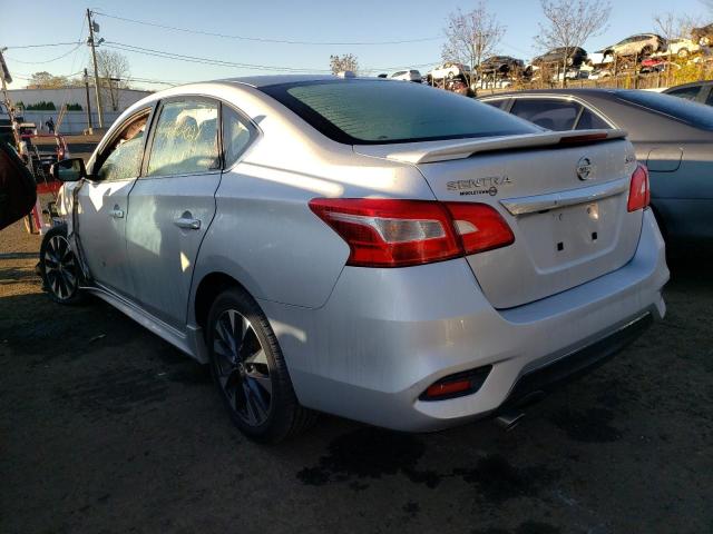 3N1CB7AP5HY306269 - 2017 NISSAN SENTRA SR SILVER photo 3