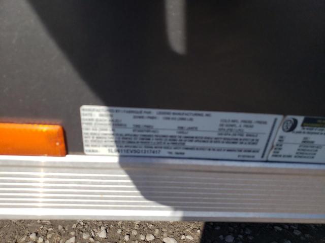 1L9611EV5G1317417 - 2016 UTILITY TRAILER გრაფიტი ფოტო 10
