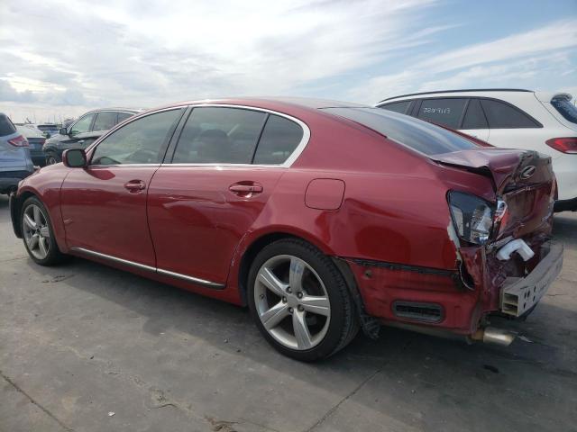 JTHBN96SX65007913 - 2006 LEXUS GS 430 RED photo 2