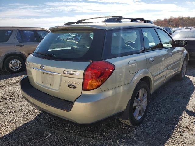 4S4BP86C454320308 - 2005 SUBARU LEGACY OUT BEIGE photo 4