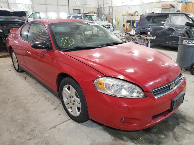 2G1WK161769123831 - 2006 CHEVROLET MONTE CARL RED photo 1