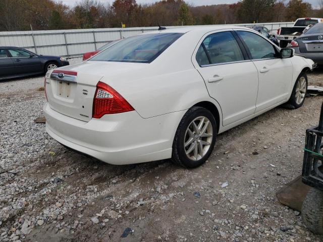 3FAHP0CG7CR400834 - 2012 FORD FUSION SEL WHITE photo 4