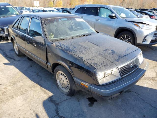 1C3BH58E9GN221676 - 1986 CHRYSLER LEBARON GT BLACK photo 1