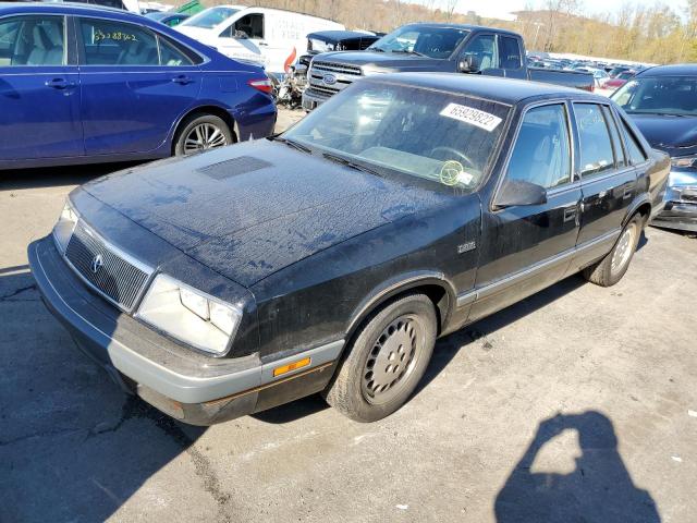 1C3BH58E9GN221676 - 1986 CHRYSLER LEBARON GT BLACK photo 2