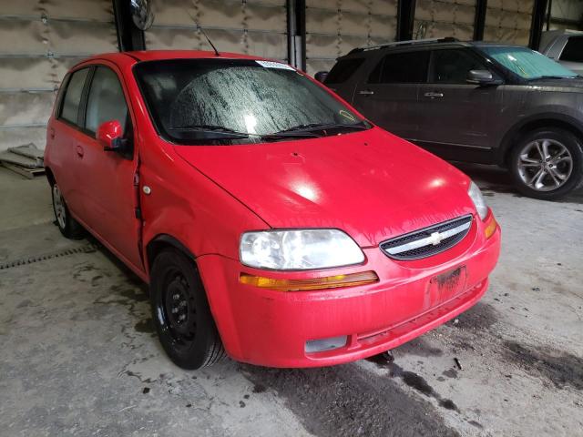KL1TD66698B003857 - 2008 CHEVROLET AVEO BASE RED photo 1