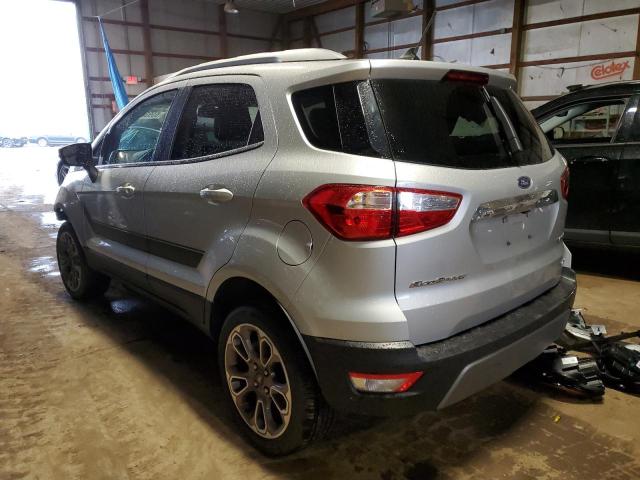 MAJ6S3KL8NC458233 - 2022 FORD ECOSPORT T SILVER photo 3